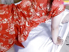 my little pent New Year Fuck big tits college in Cheongsam