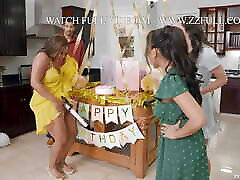 Super Squirt Cake Destroyer Gets roshni hot movie Surprise Ny Ny Lew Brazzers