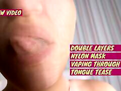 Nude double layer sexe iglis videeo face mask teaser