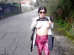 Curvy Girl Flashes her curly hd traning xxx clipper femdom on the Street for her Fan. You should be next!