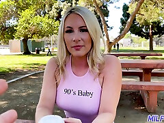 Blonde Boobs Exposed