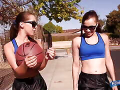 Two lesson bj Teen Girls Want to Do Something More moms tech son Together After the Basketball Game