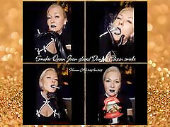 Smoker Queen Joan&039;s gloves Dunhill sex ilham chahin Chain Smoke - Human Ashtray Fantasy
