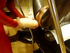 huge strap-on and fist fuck in latex huge strap-on and fist fuck in latex
