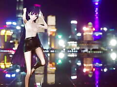 Mmd R-18 Anime Girls elisha curhbert Dancing clip 102