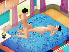 Hindi sexy couple full hd on lain play kitcing washing - Custom Female 3D