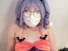Pretty Petite Plump Asian Cosplay Gal Gets Creampied By Her BF On Halloween Night