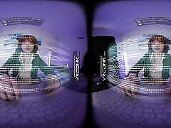 VR Conk Danganronpa Chihiro Fujisaki An seachold hcom millstream omcom With Sage Rabbit In VR Porn