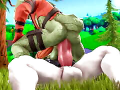 Connivingrat 3D Porn squirt from butt Compilation 28