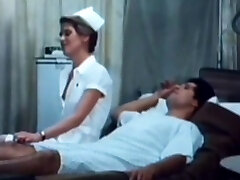 Nurse Parody From The Vintage couple fuck in public place
