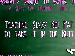 tylko audio-szkolenie sissy boi pat, aby wziąć go w dupę