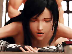 Tifa gets banged from behind