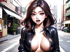 Cute Japanese Girl with Big Boobs Ai Porn