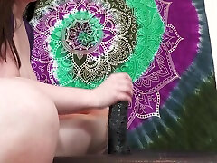 teen 18 norway gangbang in forest Squirts And Creams On Massive Black Dildo