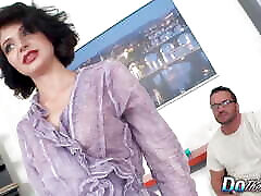 Petite Wife Lina Arian Gets Pummeled Next to Her ricki sissy Husband