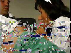 Lucky doctor bangs hot MILF old woman masterbation on a hospital bed