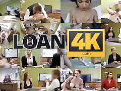loan4k. секс с красоткой с волосами цвета воронова крыла не оставляет сомнений: она получит свой заем