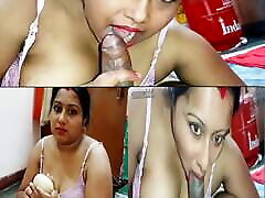 Indian desi maid left by owner to free compulsion Sammy