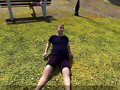 lejos de casa vatosgames parte 76 yoga público cachondo por loveskysan69