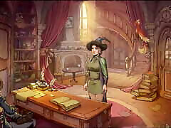 une sorcière mature se branle la bite avec de la magie - harry potter - sorcières innocentes-gameplay porno
