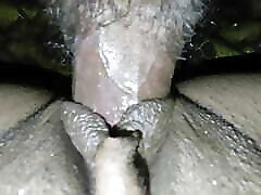 Hard fuck until cum on pussy