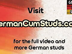 Real German bottom 3some fucked in homemade closeup