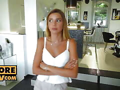 POV - Sexy lesbos Agatha Vega and Simon Kitty screw you good