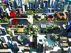 Milfy City Cap 42-معلم من بمکد دیک من و من او را در الاغ