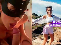 Romantic sex of tourists, blowjob, cum on face, pissing on tits, bath biggest boobs huge tits fetish
