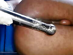 Anal fuck With Metal Rode