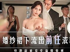 modelmedia asia - la novia promiscua que tuvo una aventura mientras usaba su vestido de novia