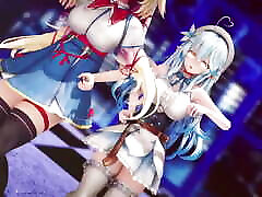Mmd R-18 Anime Girls Sexy Dancing Clip 292