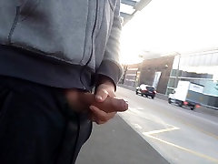 Str8 cum on street Str8 cum on street