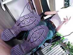 Andrea wants to mistress slave toilet you her boots