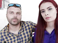 Redhead Scyley Jam Gets Ass Gaped as Her Cuck Husband Watches
