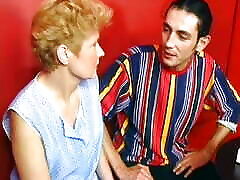 Mature blonde bi coed party sprayed with jizz in the club