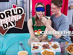 Sweet free vedeo wacth fuck virgin for World Chocolate Day by ClubSweethearts