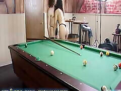 jeux de sexe chauds jouant au billard