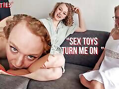 Ersties - Sexy Blonde Anna Fists Big Boob Sarah