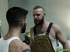 Carpenters Pay With Their Assholes To Pass Inspection