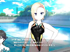 Sex with blond seymore stripper Girl with Swimming Suit, Hentai Gameplay