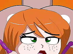 Breaking a redhead&039;s ass animation