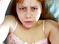 I made her pussy mouth and punched my stepdaughter&039;s bitch hard!