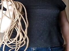 Slutty Siren Shows Shibari Session I know I know She&039;s Not Naked But My Dude She&039;s Like Always Naked Just Look Around