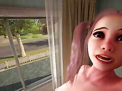 fickte belle delphine hart in alle ihre löcher, während sie bei mir zu hause war oil massagge fuck unzensierter 3d hentai