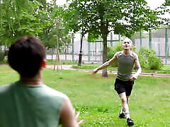 Sportsbuddies: Hot Young Twink Tony Bareback Hookup with Amon