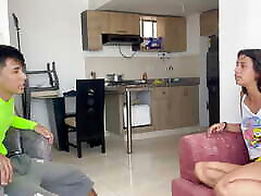 I Fuck My Cute Stepsister Rich in hot romantic chassis hindi joi hip7 Before Going Out with Her Boyfriend.