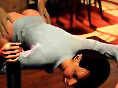 horny stepSister get Fucked by stepBrother&039;s big cock at cafe