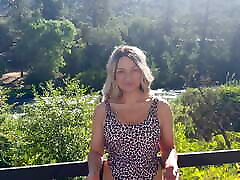 Babe Milf gets FUCKED HARD in public campground! Watch her get fucked hard from behind