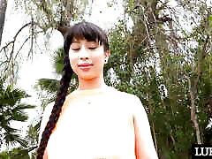 jade kush fickt dicken schwanz mit ihren eingeölten titten